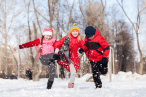 cumpelaños niños invierno