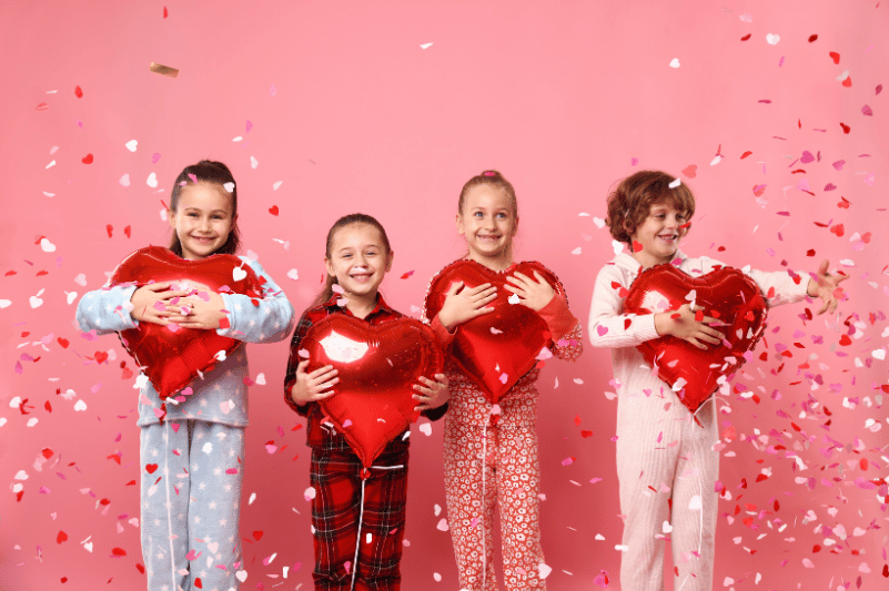 Planes para San Valentín con niños